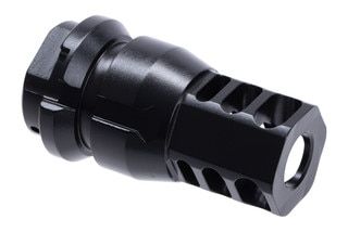 1/2x28 muzzle brake, black nitride.